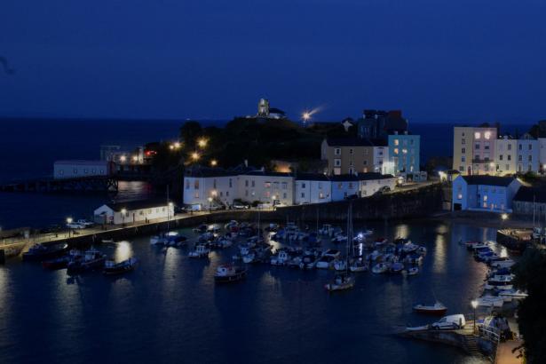 Harbour at Night